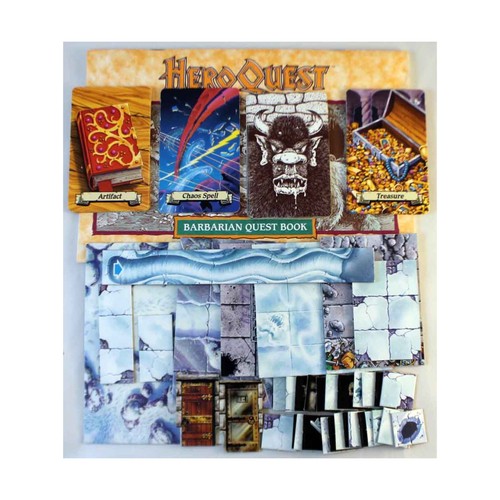 Mtb heroquest barbarian quest - heroquest,