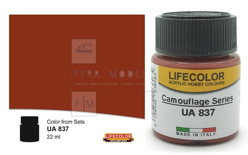 Lifecolor ua837 rosso vagone - ua837,