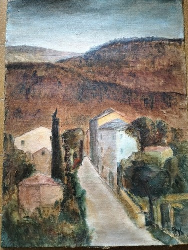 Dipinto olio tela grandi - a,
