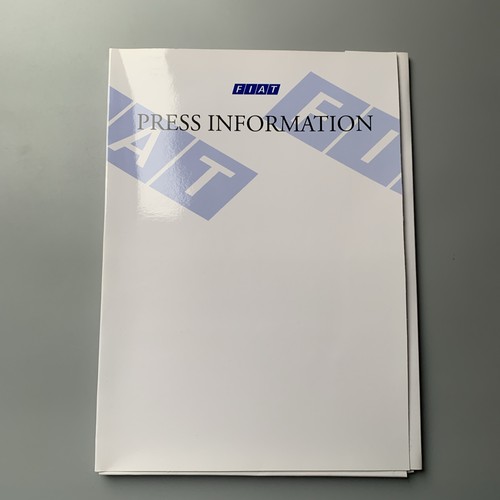 1996 fiat press pack - uk, marea