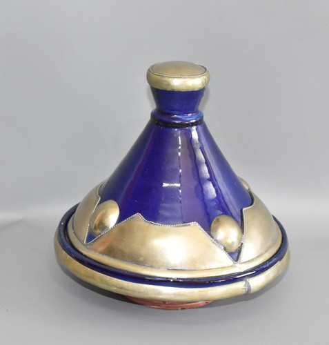 Tajine marocchino smaltato
