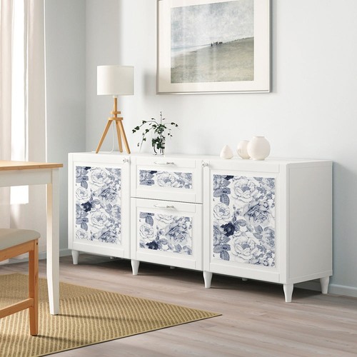 Pellicola adesiva rose blu per - rose,