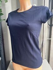 4 maglie t-shirt Blu Tg S donna 100% Cotone manica corta maglia JRC