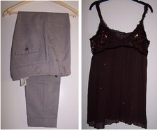 Pantaloni ZARA con risvolto