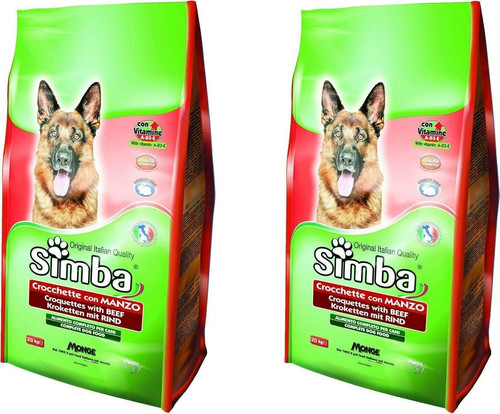 Monge simba crocchette 20 - simba, da