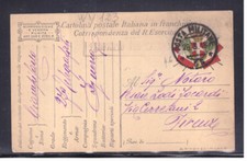 Timbro Posta Militare 55 WW1