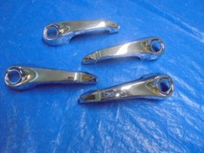 Jeu 4 Poignee porte chromée