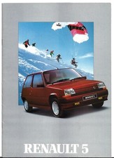 Renault 5 1988-1989 Brochure