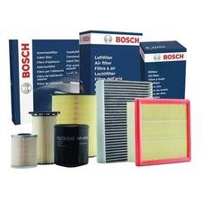 Kit Tagliando 3 Filtri BOSCH per OPEL Adam M13 (2012-2019) Hatchback 1.4 LPG