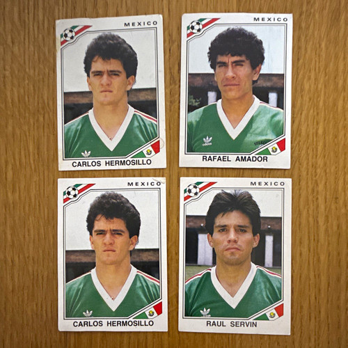 Panini mexico fifa mondiali - 86,