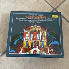 cd Cofanetto GIOACHINO ROSSINI LA CENERENTOLA CLAUDIO ABBADO 2 cd + LIBRETTO
