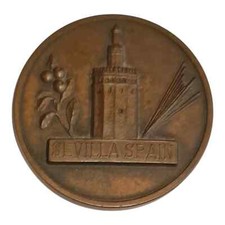 Medaglia Spagna Siviglia 2° Congresso Urologia 1991 AE 50 mm Moneta