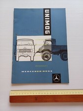 Mercedes Benz Unimog 1960 depliant francese originale