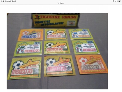 Lot panini mexico - mexico, packet
