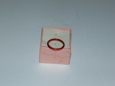 Anello fedina in agata col