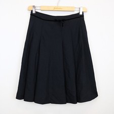 Gonna Marella Taglia 40ITA Lana Vergine Pratico Logo Comodo Tinta Unita Casual