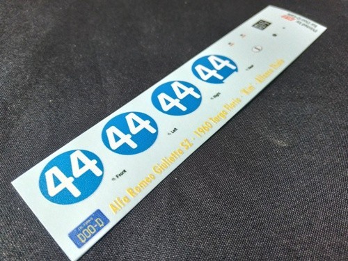 1960 targa florio alfa - florio, #44