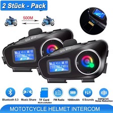 Casco Moto Bluetooth Interfono