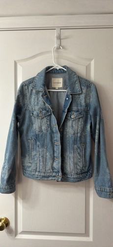 Giacca jeans donna blu