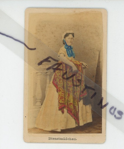 Costume vintage cdv - costume, colorato