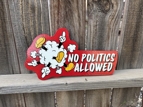 Politica insegna negozio - no, politica!