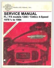 Harley Davidson 1978-1984 FL FX 1200 1340 Pala Manuale di servizio 410 pagine