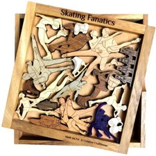 Pattinaggio Fanatici - Pattinaggio di Figura e Danza sul Ghiaccio Brain Teaser Puzzle
