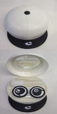  KIT PORTA LENTI A CONTATTO DA BORSA TRAVEL CONTACT LENS CASE CAPPELLO BIANCO N