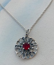 Collana in argento 925 brunito