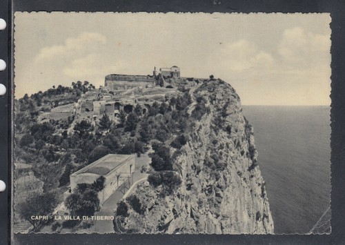 Cartolina capri villa di - cartolina, la