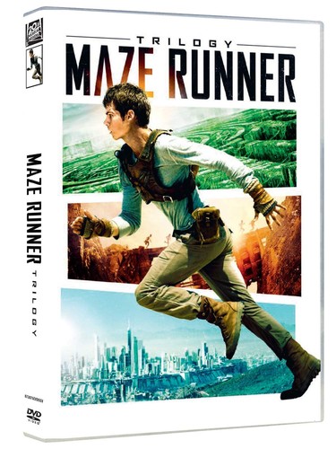 Dvd maze runner ttrilogia - maze,