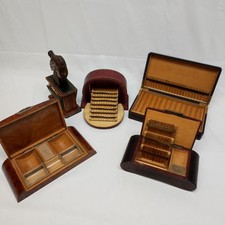 Lotto di 5 porta sigarette da