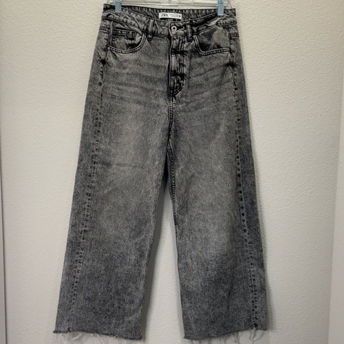 Jeans culotte zara larghi - culotte,