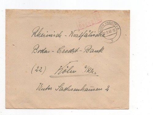 Tassa pagata lettera