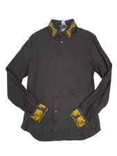 Camicia da donna Versace nera