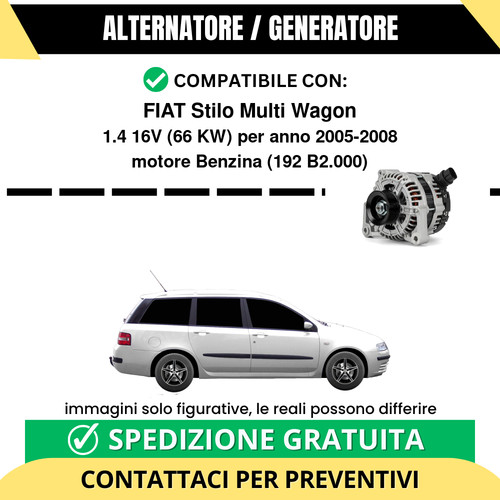 Alternatore fiat stilo multi - alternatore,