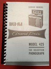 Manual of Juke Box Rock-ola