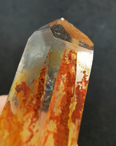 Golden healer quartz crystal - quartz,
