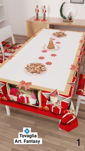 Tovaglia natale posti 140 - natale,