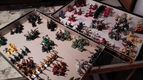 Heroquest various painted - heroquest,