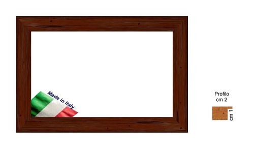 Cornice legno noce arte - in,