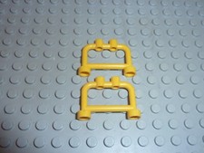 2 x Barrieres LEGO yellow