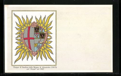 Cartolina brigata - brigata, di