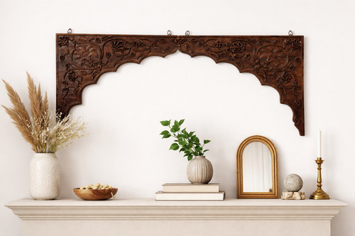 Antico arco legno teak - arco,