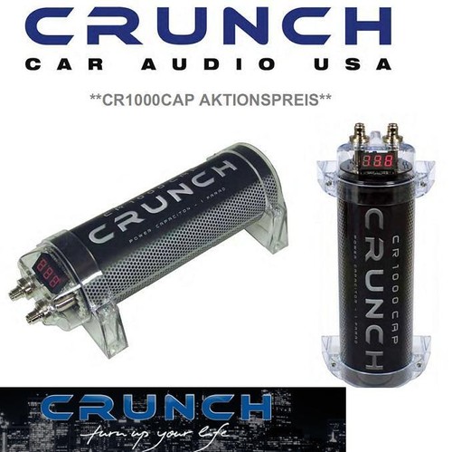 Crunch 1000cap farad - cr-1000cap,