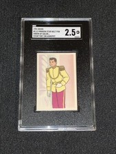 1951 RICH'S WALT DISNEY CENERENTOLA ASKEPOT IL PRINCIPE TRADING CARD #112 SGC 2,5