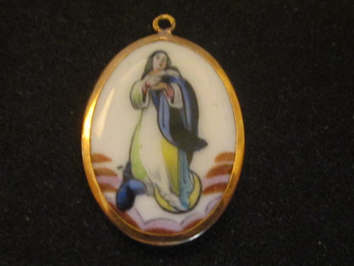 Ciondolo medaglia religiosa - ciondolo,