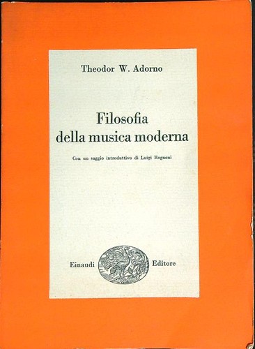 Filosofia della musica moderna - musica,