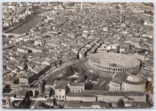 Cartolina epoca verona - cartolina, d'epoca