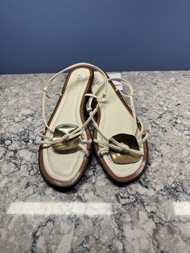 Sandali bianchi zara con - bianchi,